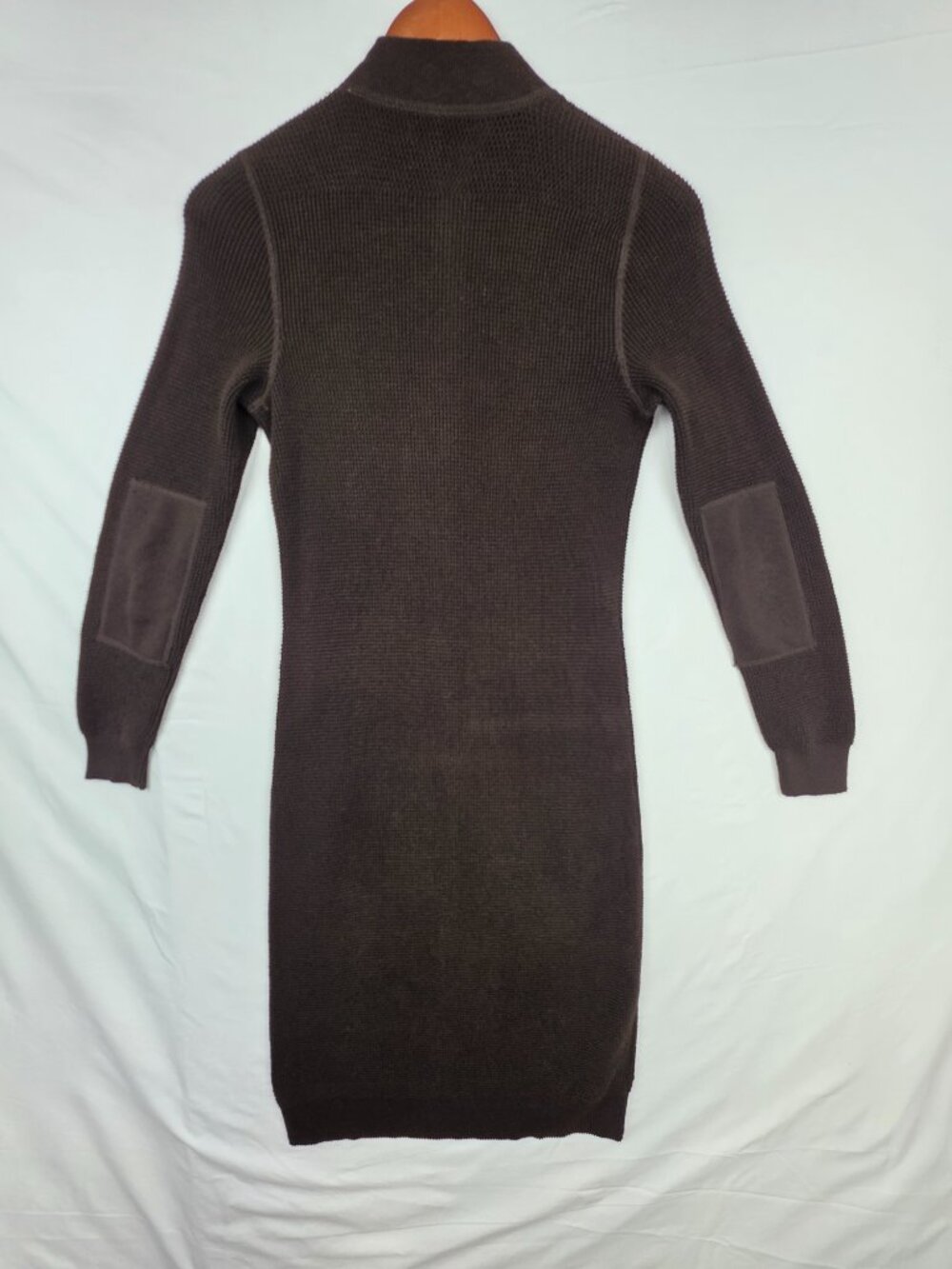 LRL Lauren Jeans Co Ralph Lauren Cotton Henley Dress Dark Academic Librarian XS - Picture 3 of 8